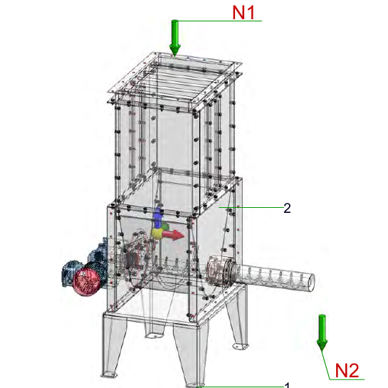 IP-012 Additivdosierer AD.50 - technische Isometrie