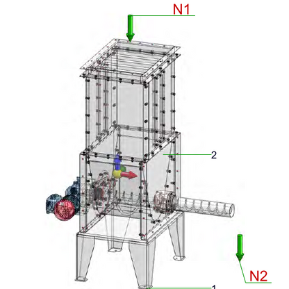 IP-012 Additivdosierer AD.50 - technische Isometrie